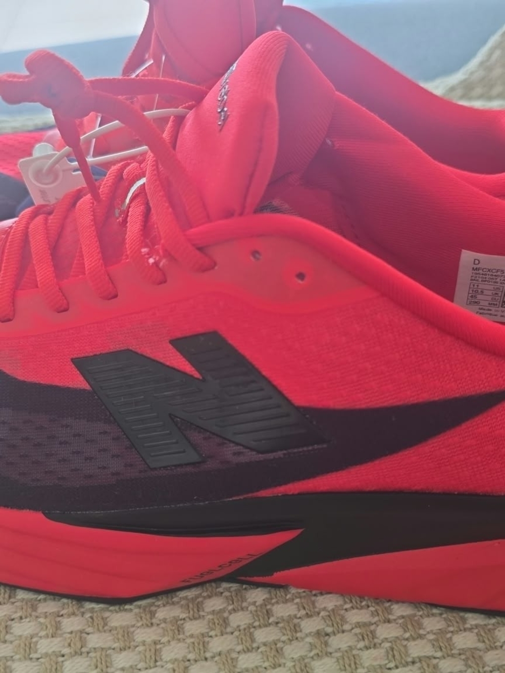 New Balance Men's Red Performance Running Shoes